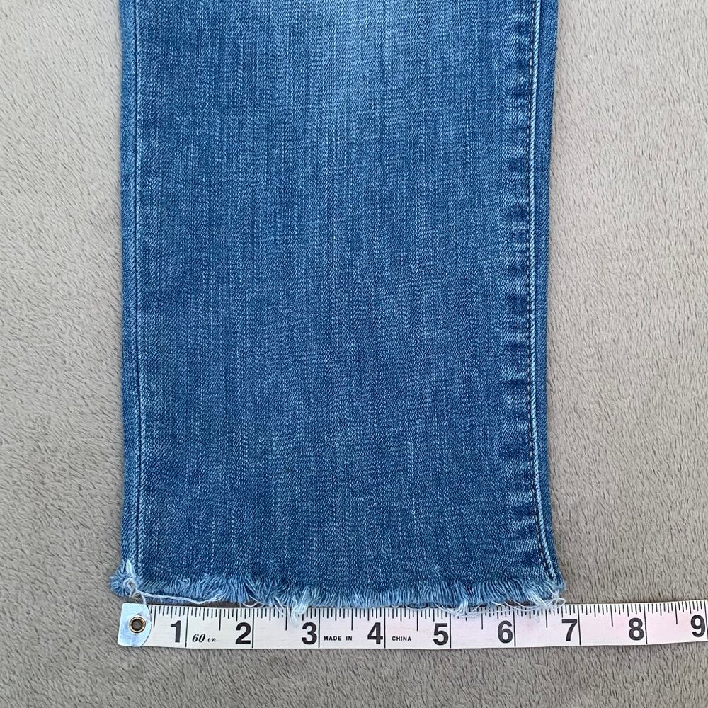 Hudson Natalie Mid Rise Slim Boyfriend Crop Jeans Sz27 - Picture 10 of 16